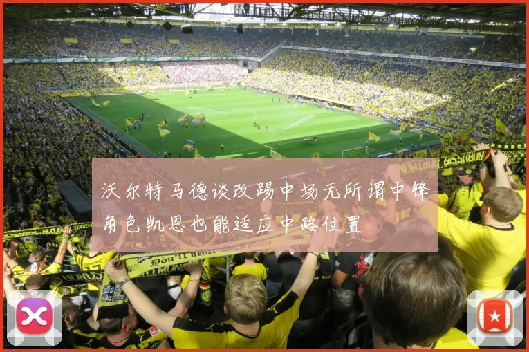 沃尔特马德谈改踢中场无所谓中锋角色凯恩也能适应中路位置